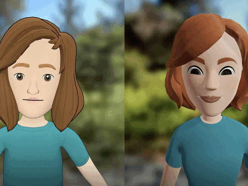 Facebook Spaces Avatar System